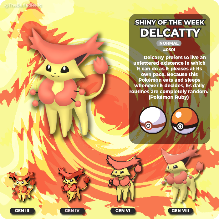 Shiny Delcatty
