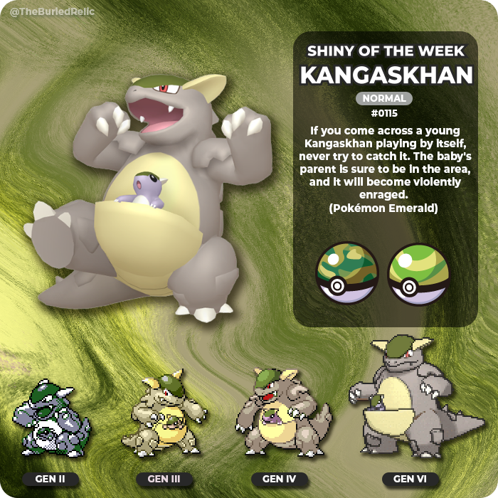 Shiny Kangaskhan